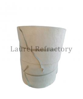White fireproof refractory insulation ceramic fiber blanket for tunnel