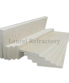 Thermal insulation ceramic fiber board for electrical fireplace